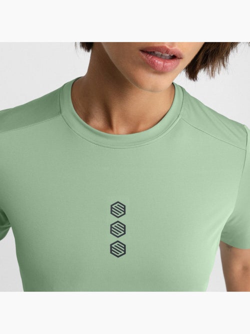 T-shirt de ciclismo gravel para mulher - Kiabi