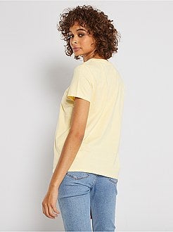 T-shirt de 'conceção ecológica' - Kiabi