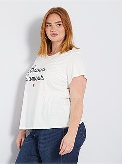 T-shirt de conceção ecológica - Kiabi