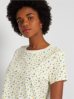 T-shirt de conceção ecológica 'frutos' - Kiabi