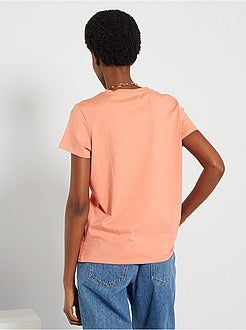 T-shirt de 'conceção ecológica' - Kiabi