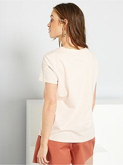 T-shirt de 'conceção ecológica' - Kiabi