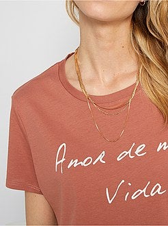 T-shirt de conceção ecológica - Kiabi