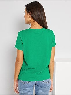 T-shirt de 'conceção ecológica' - Kiabi
