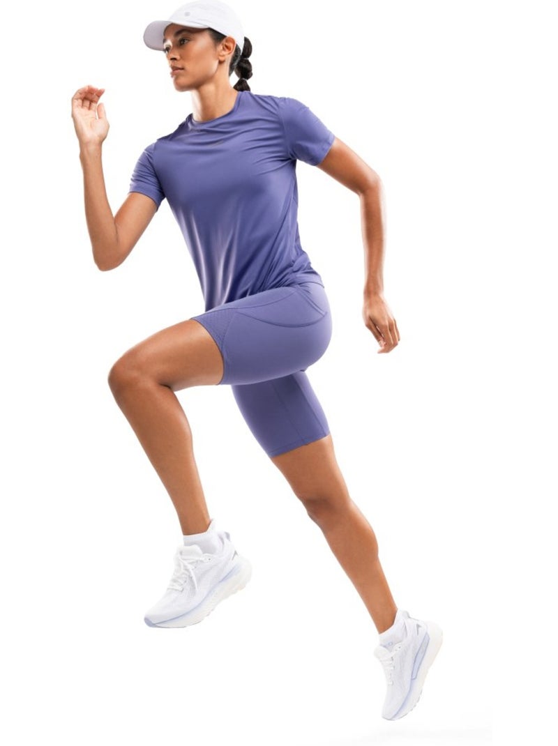 T-shirt de corrida para mulher Azul - Kiabi