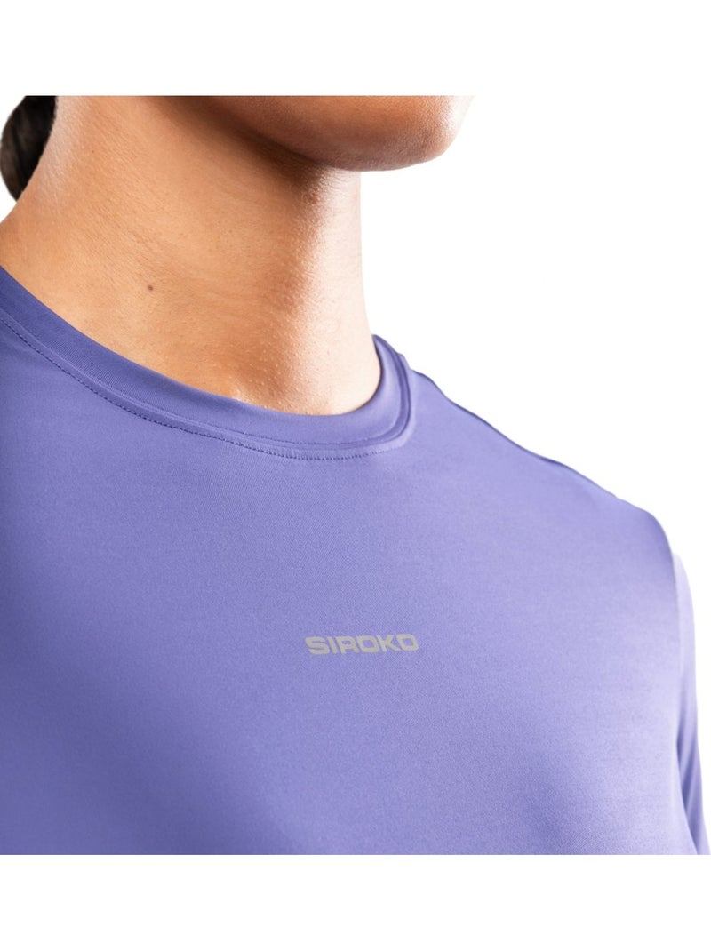 T-shirt de corrida para mulher Azul - Kiabi