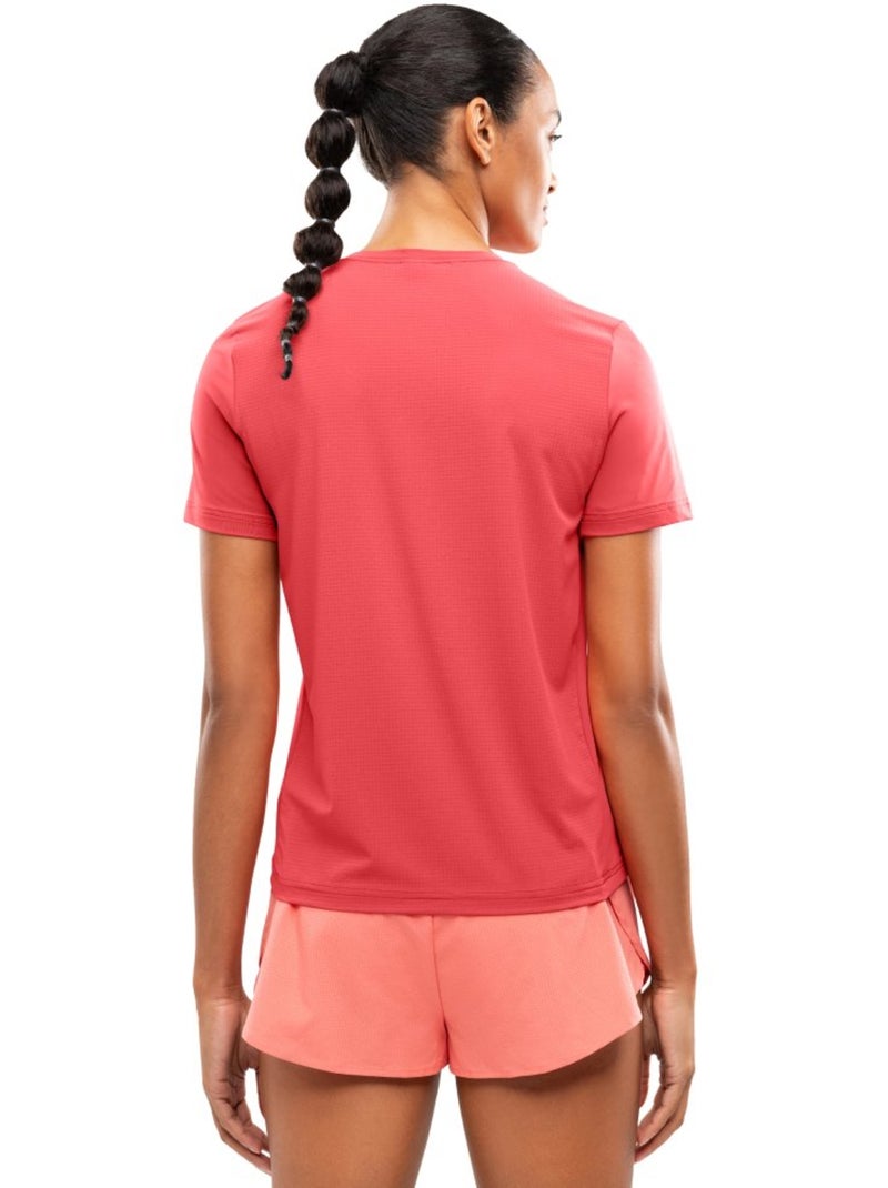 T-shirt de corrida para mulher Rosa - Kiabi
