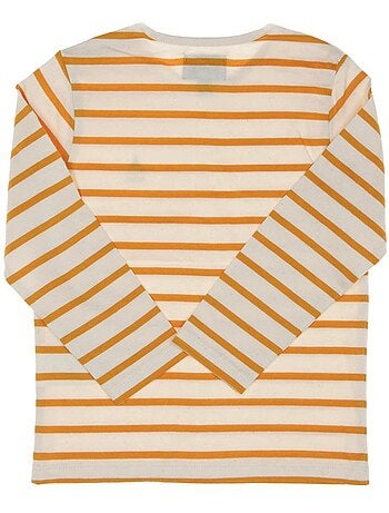 T-shirt de Criança Amarelo às Riscas EOM Eloris