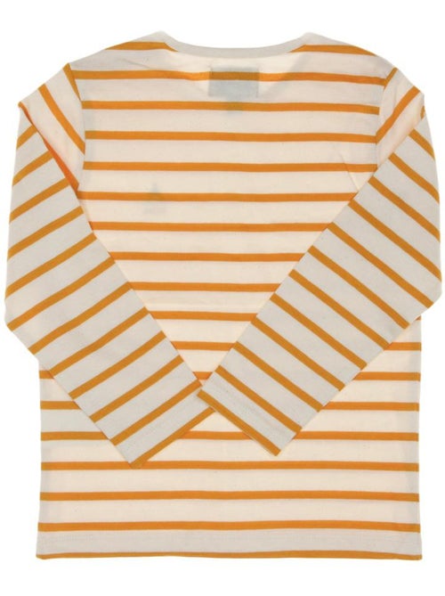 T-shirt de Criança Amarelo às Riscas EOM Eloris - Kiabi