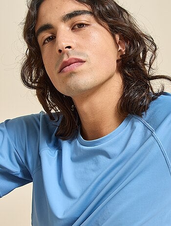 T-shirt de desporto com detalhe refletor - (ekstract)