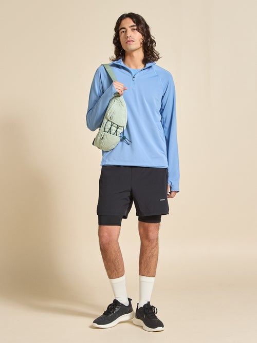 T-shirt de desporto com detalhe refletor - (ekstract) - Kiabi