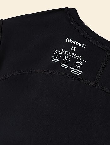 T-shirt de desporto com detalhe refletor - (ekstract)