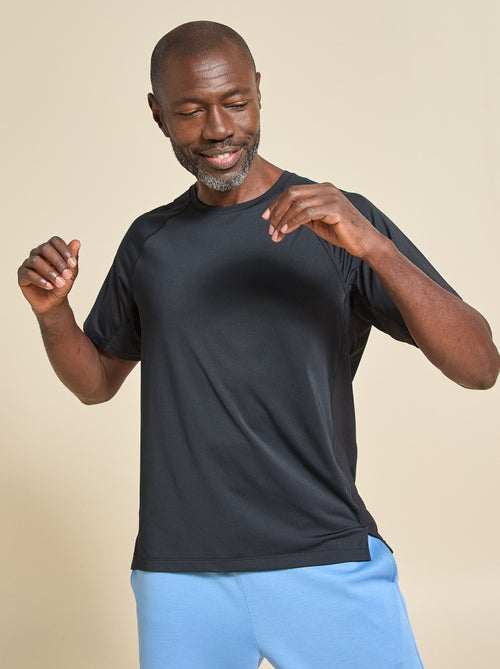 T-shirt de desporto com detalhe refletor - (ekstract) - Kiabi