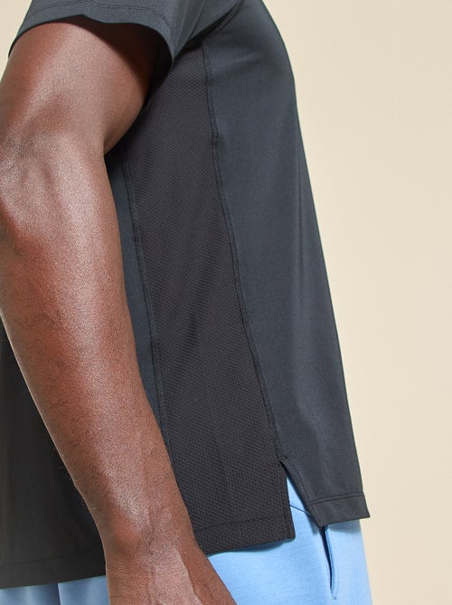 T-shirt de desporto com detalhe refletor - (ekstract) - Kiabi