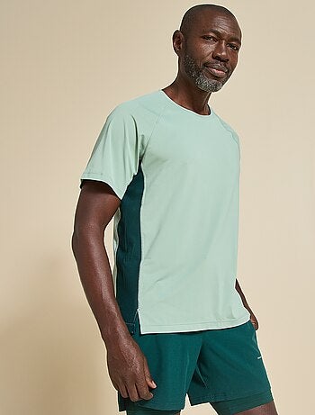 T-shirt de desporto com detalhe refletor - (ekstract)