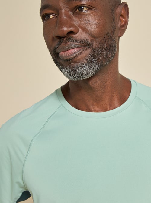 T-shirt de desporto com detalhe refletor - (ekstract) - Kiabi