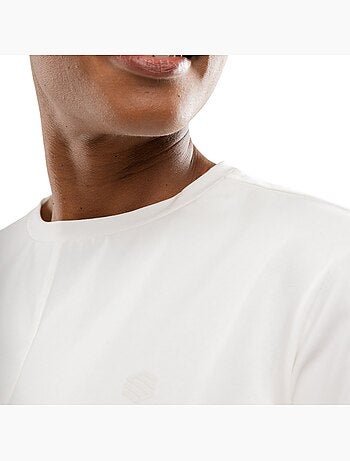 T-shirt de desporto com nó para mulher