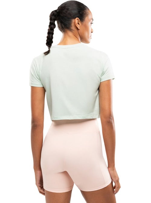 T-shirt de desporto com nó para mulher - Kiabi