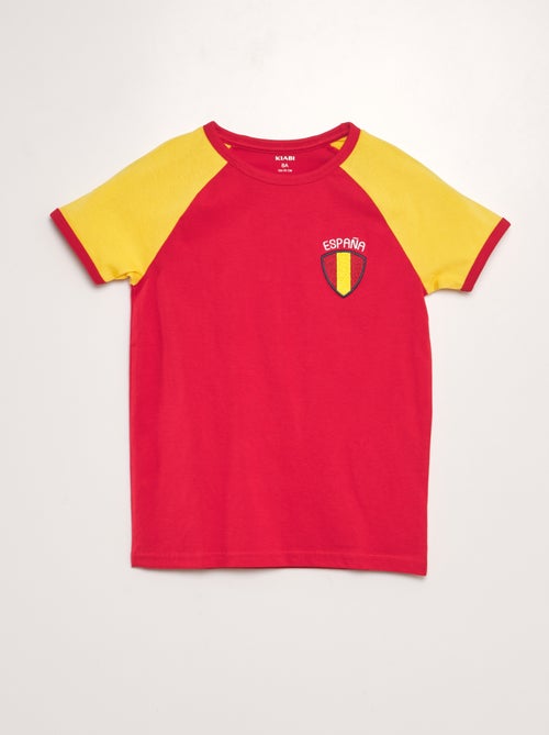 T-shirt de desporto 'Equipa de Espanha' - Kiabi
