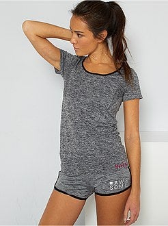 T-shirt de desporto fluida - Kiabi