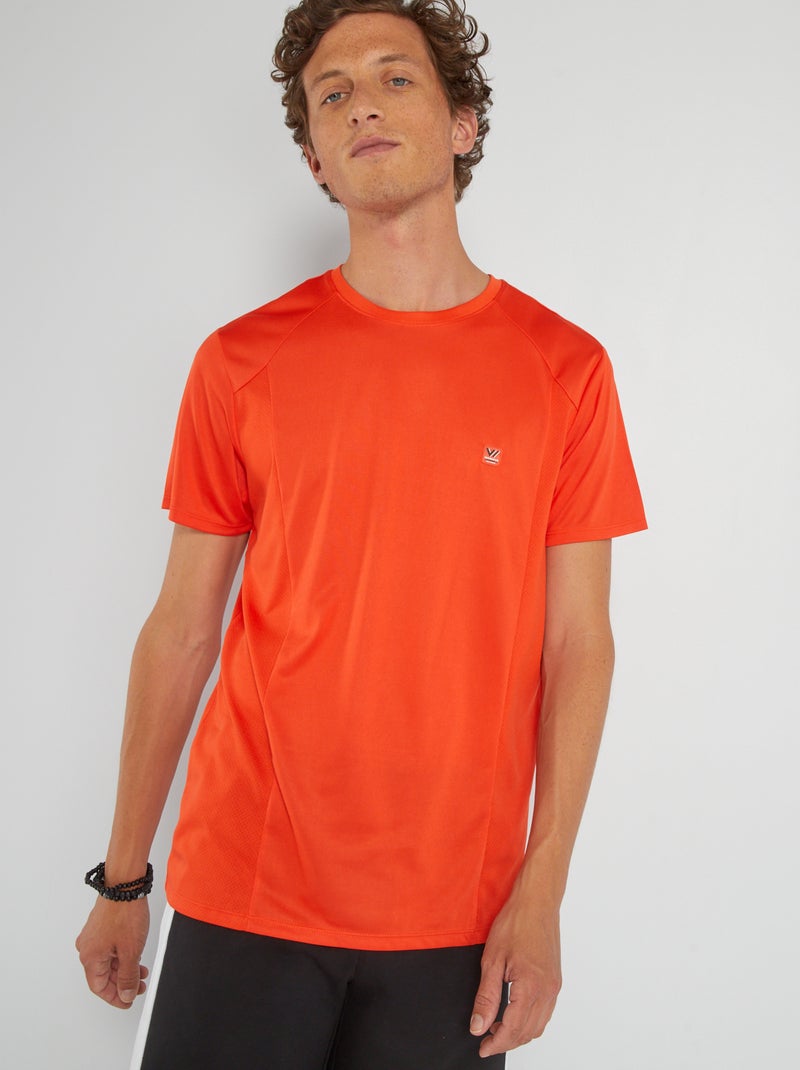 T-shirt de desporto LARANJA - Kiabi