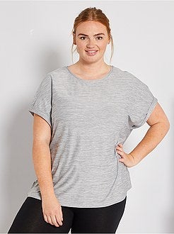 T-shirt de desporto matizada - Kiabi