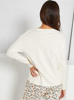 T-shirt de dormir - Kiabi