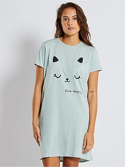 T-shirt de dormir de concepção ecológica - Kiabi