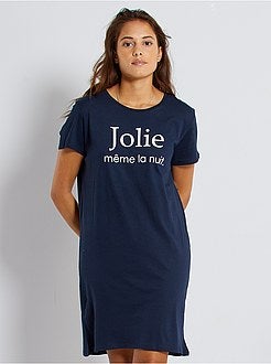 T-shirt de dormir de concepção ecológica - Kiabi