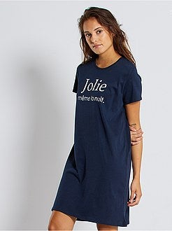 T-shirt de dormir de concepção ecológica - Kiabi