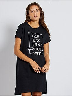 T-shirt de dormir de concepção ecológica - Kiabi