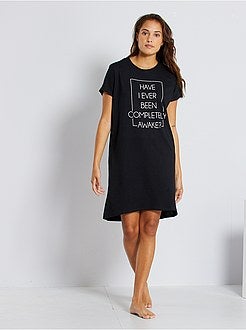 T-shirt de dormir de concepção ecológica - Kiabi