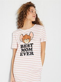 T-shirt de dormir 'Tom e Jerry' - Kiabi