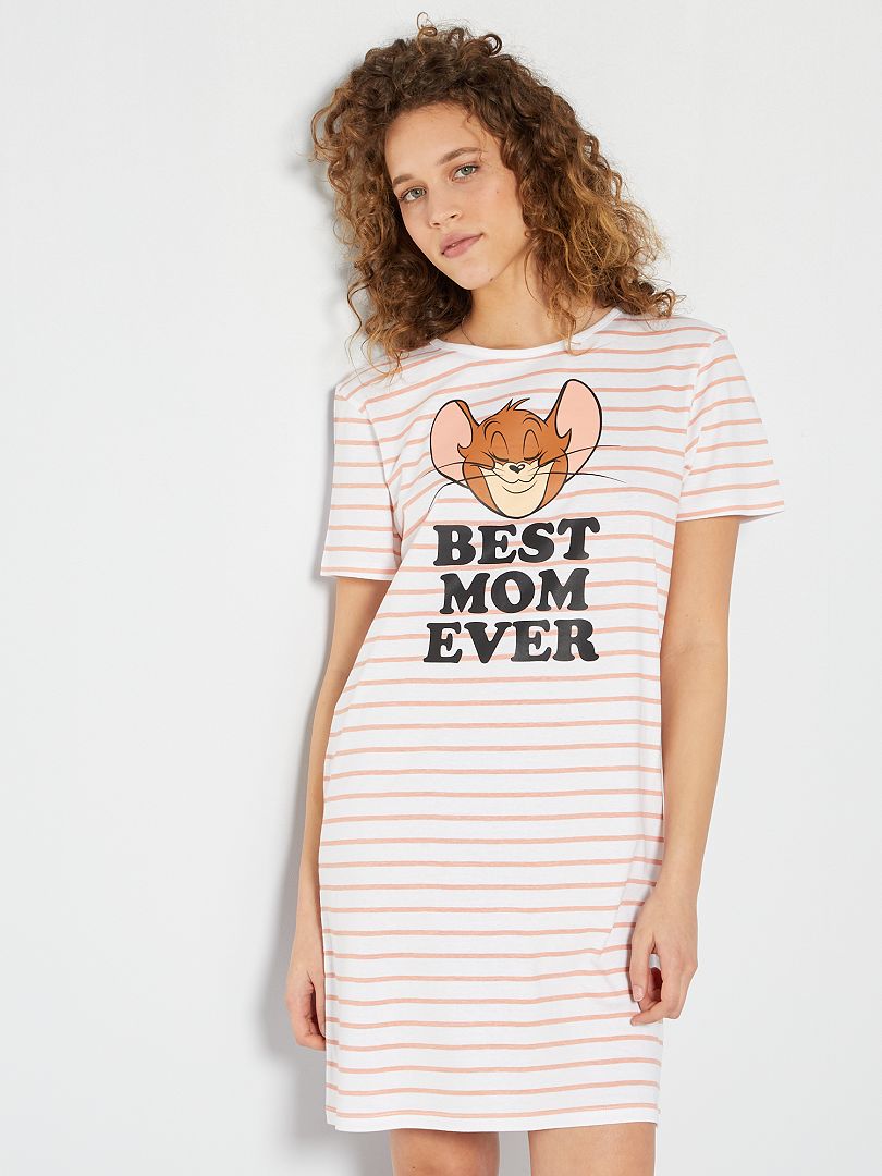 T-shirt de dormir 'Tom e Jerry' ROSA - Kiabi