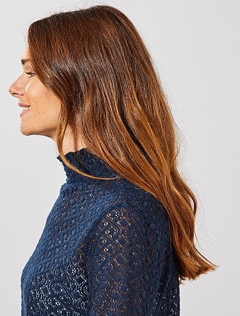 T-shirt de fantasia ajurada - Kiabi