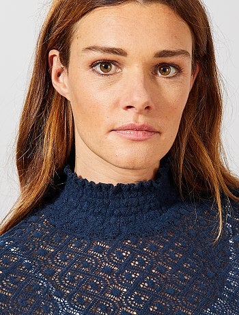 T-shirt de fantasia ajurada - Kiabi