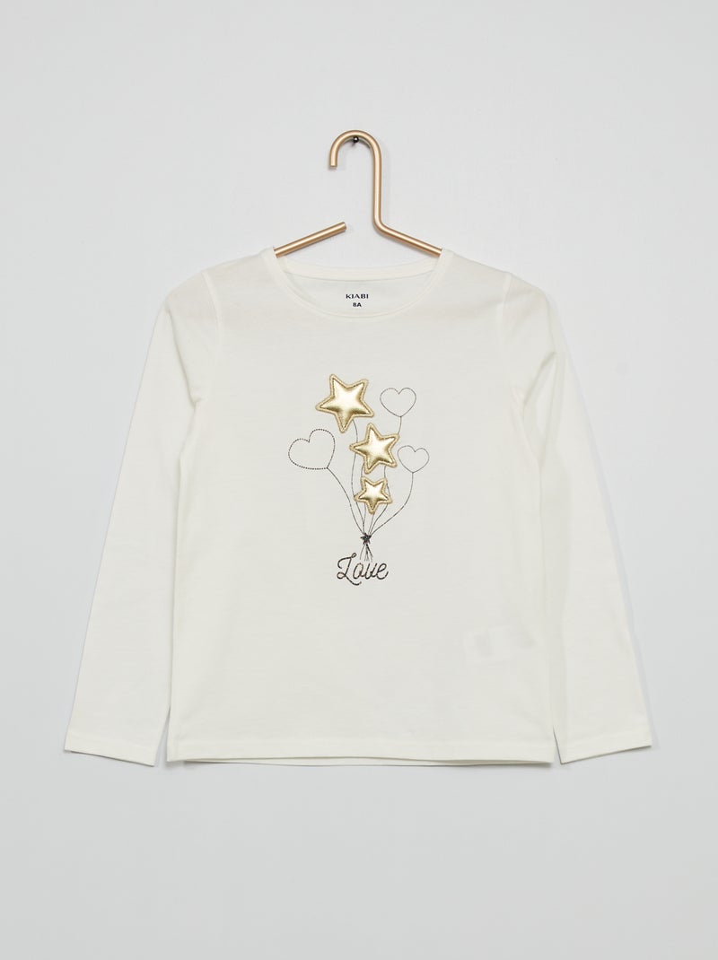 T-shirt de fantasia BRANCO - Kiabi