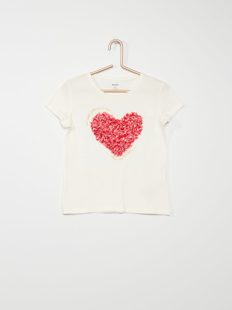 T-shirt de fantasia BRANCO - Kiabi