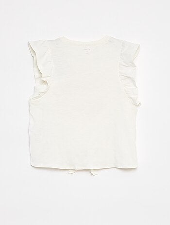 T-shirt de fantasia de algodão