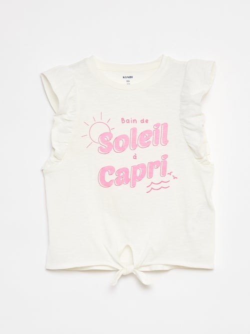 T-shirt de fantasia de algodão - Kiabi