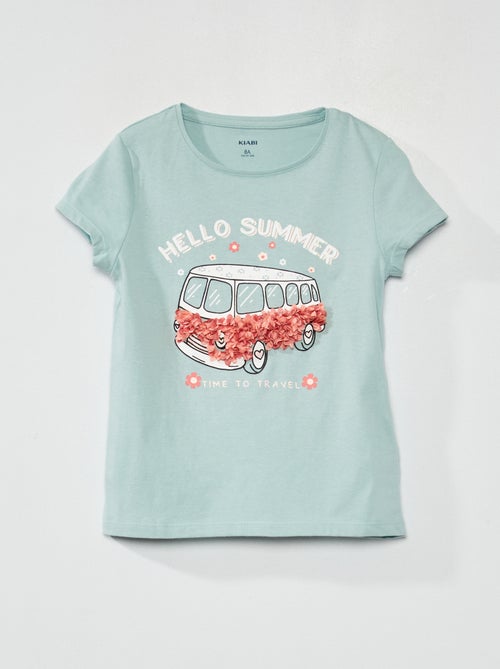 T-shirt de fantasia gola redonda - Kiabi