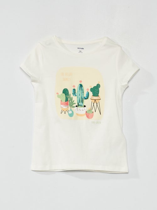 T-shirt de fantasia gola redonda - Kiabi