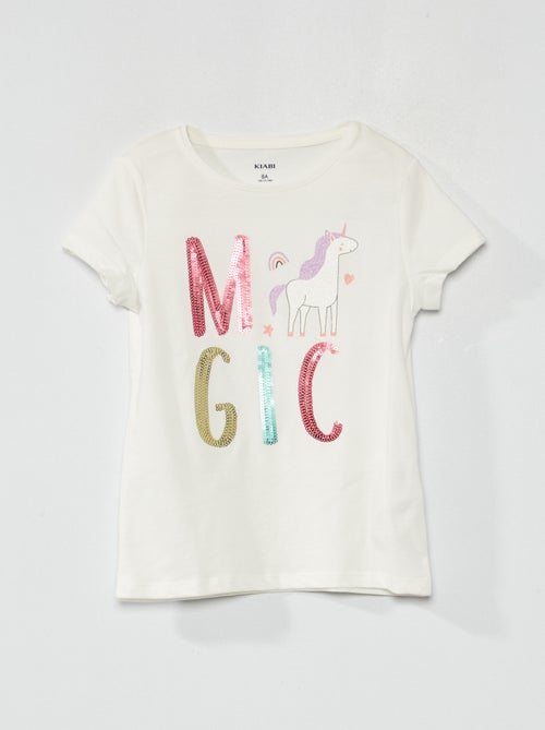 T-shirt de fantasia gola redonda - Kiabi