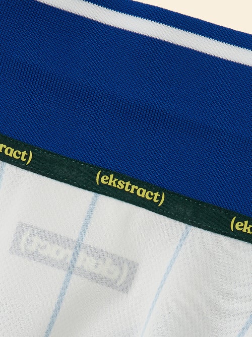 T-shirt de futebol às riscas de manga curta - Kiabi T-shirt de futebol às riscas de manga curta - Kiabi