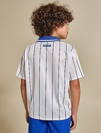 Ekstract - T-shirt de futebol às riscas de manga curta