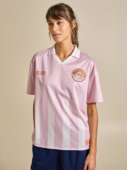 T-shirt de futebol de manga curta - (ekstract) - Kiabi T-shirt de futebol de manga curta - (ekstract) - Kiabi