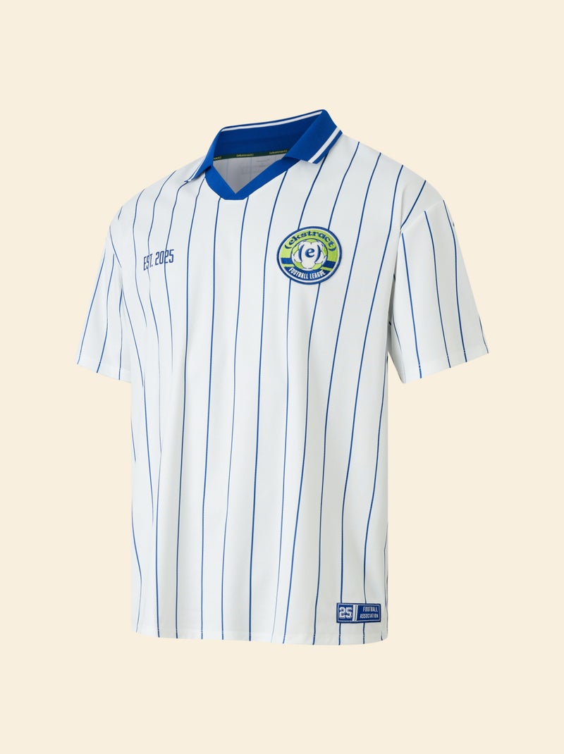 T-shirt de futebol de manga curta Branco - Kiabi