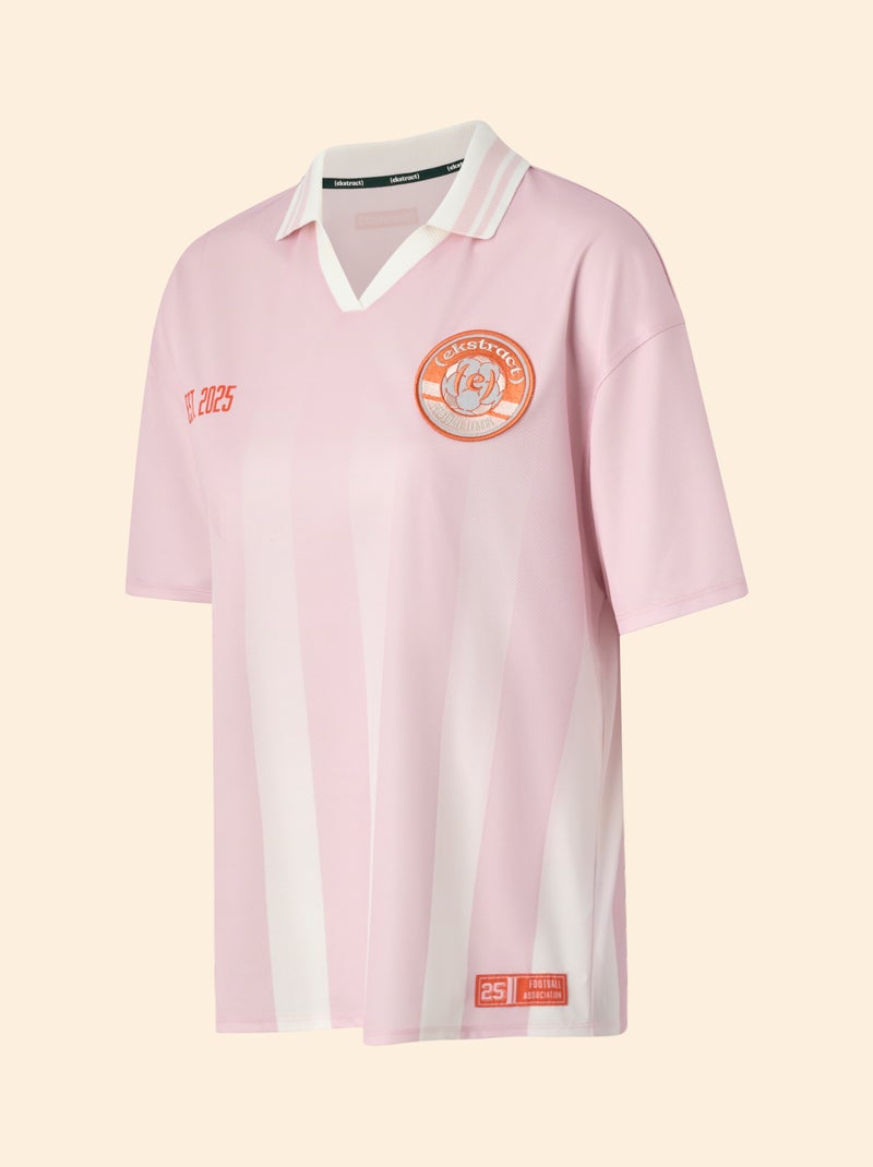 T-shirt de futebol de manga curta Rosa - Kiabi