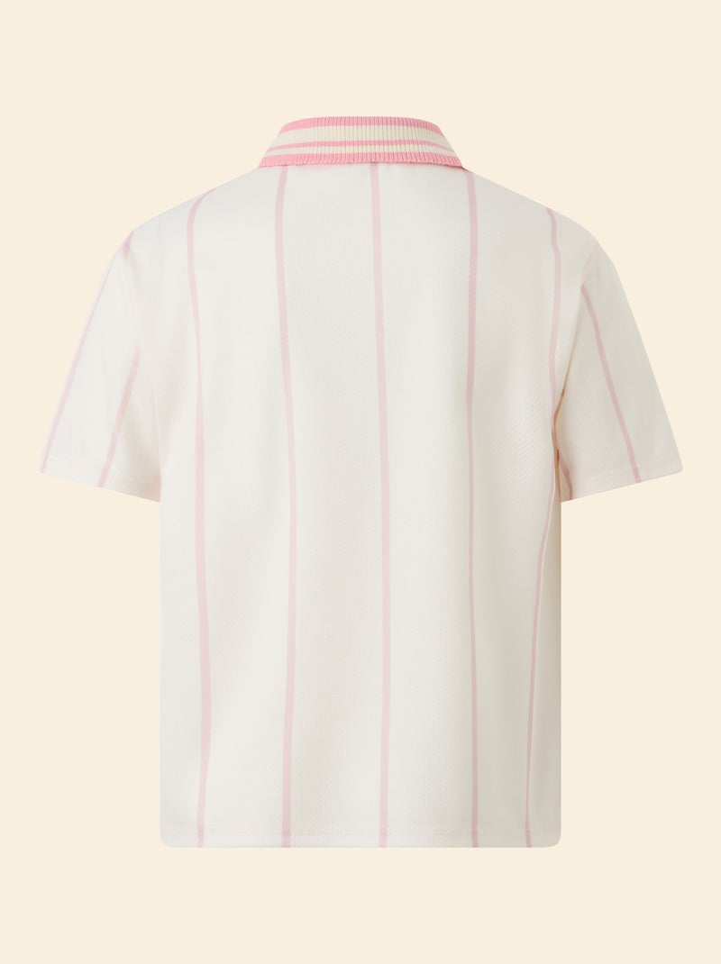 T-shirt de futebol de mangas curtas (Ekstract) Branco - Kiabi