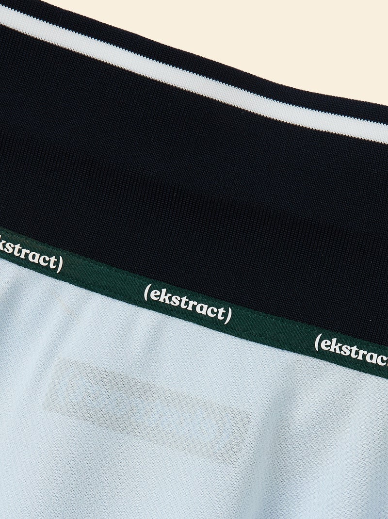 T-shirt de futebol oversize - (ekstract) Azul - Kiabi
